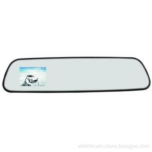 Wide Angle AVI 2.7" LCD DVR Rear View Mirror Camera With CP